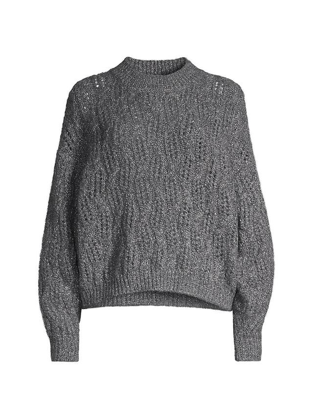 Womens Restoin Pointelle Sweater Product Image