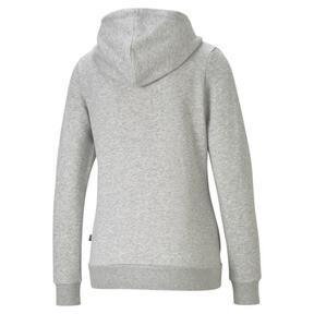 PUMA Essentials Full-Zip Women's Hoodie in Light Grey Heather Product Image