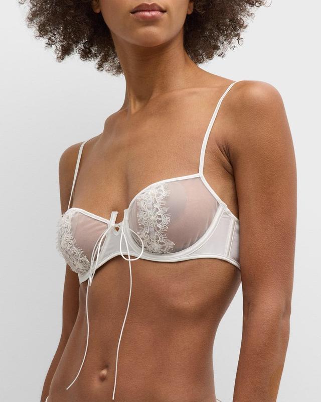 Womens Tresor Lace Demi Bra Product Image