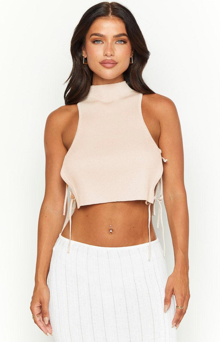 Melanie Light Pink Crop Top product image