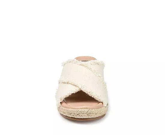 Journee Collection Shanni Womens Wedge Sandals Product Image