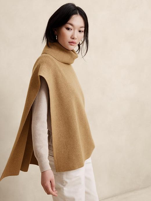 Sweater Poncho Product Image