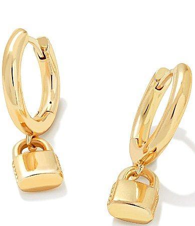 Kendra Scott Jess Locket Huggie Hoop Earrings Product Image