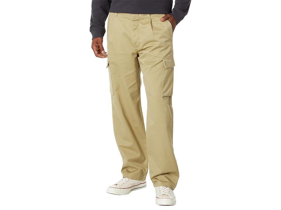 Madewell Pleated Cargo Pants (Ash ) Men's Clothing Product Image