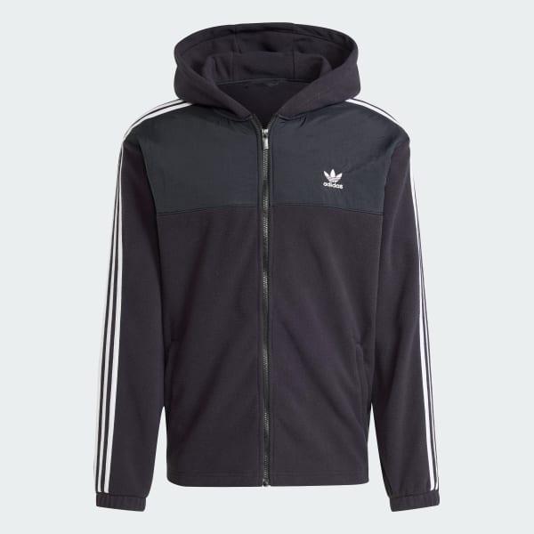 Adicolor 3-Stripes Teddy Fleece Hoodie Product Image