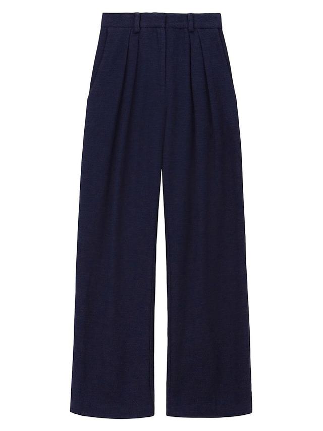 Womens Luisa Cotton Wide-Leg Pants Product Image