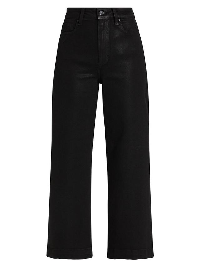 Womens Sasha Wide-Leg Crop Jeans Product Image