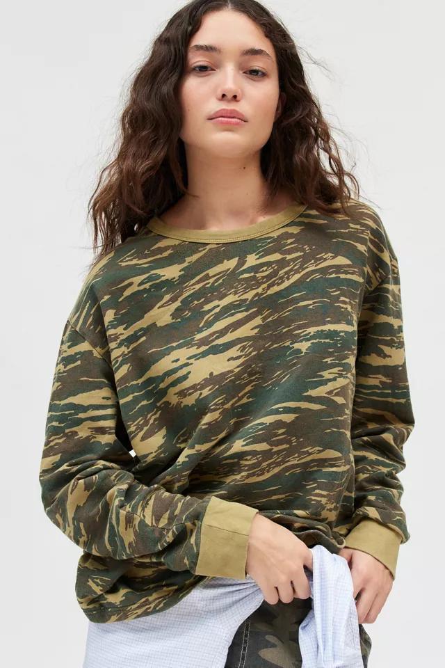 Urban Renewal Vintage Camo Sweatshirt Product Image