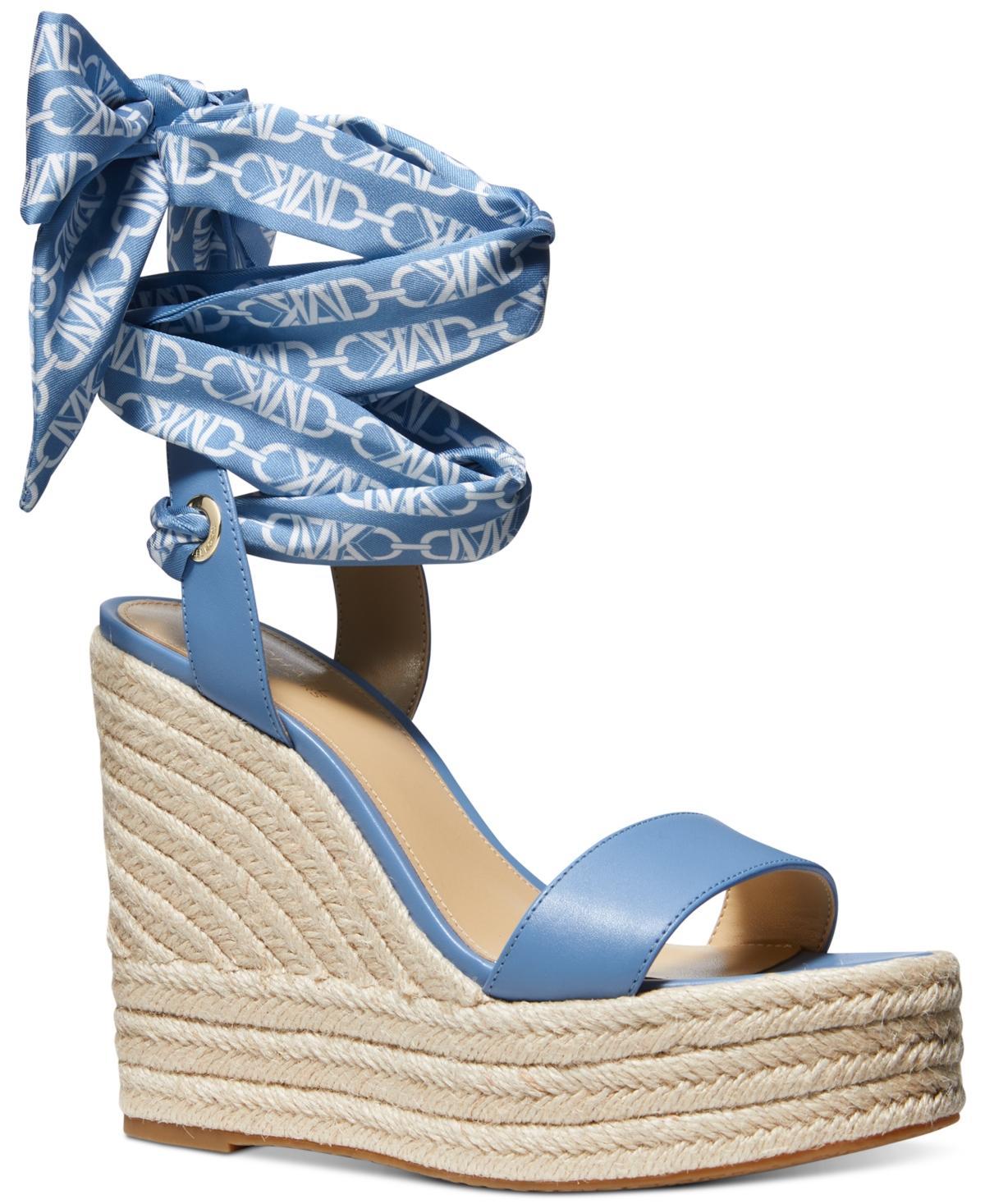 MICHAEL Michael Kors Esme Wedge Espadrille (French ) Women's Shoes Product Image