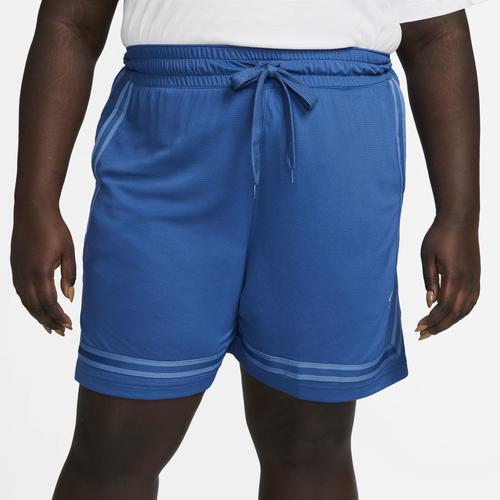 Nike Womens Nike Fly Crossover Shorts Plus - Womens Dk Marina Blue/Dutch Blue Product Image