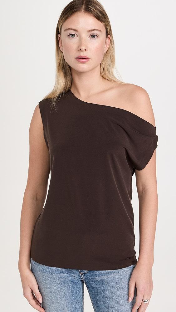 Norma Kamali Drop Shoulder Top | Shopbop Product Image