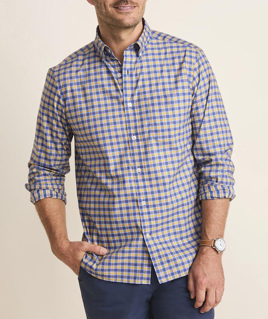 On-The-Go brrrº Plaid Shirt Product Image