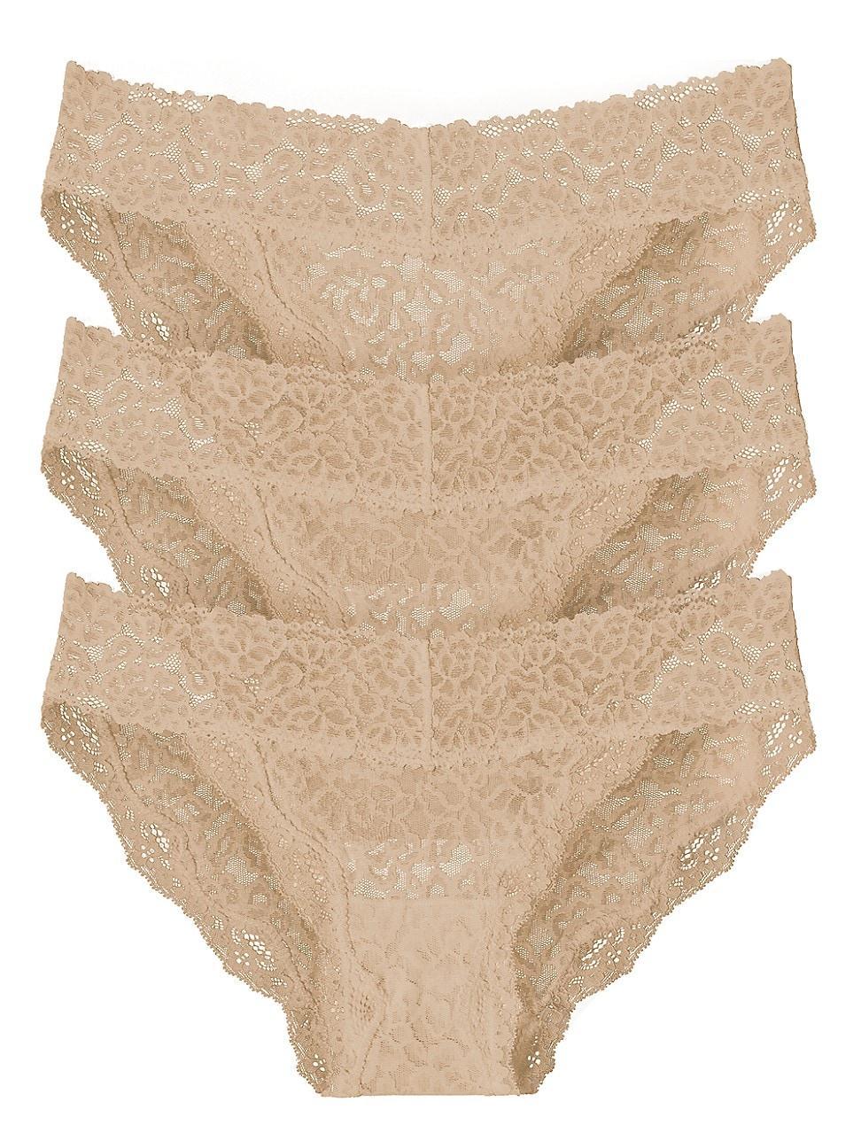 Womens Stretch Lace Brief Set Product Image