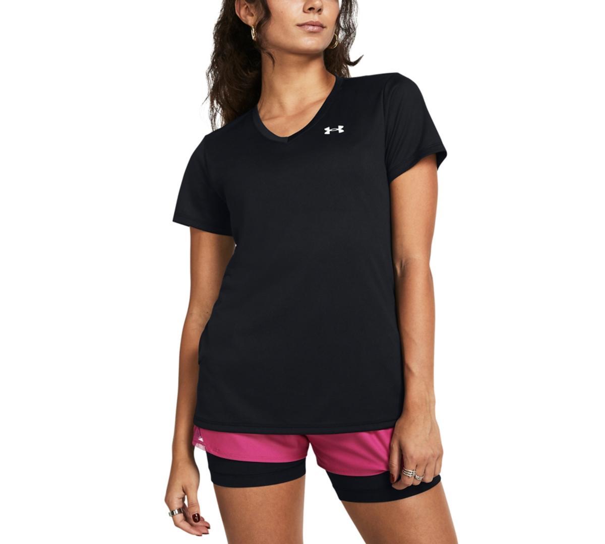 Womens UA Tech V-Neck Short Sleeve Product Image