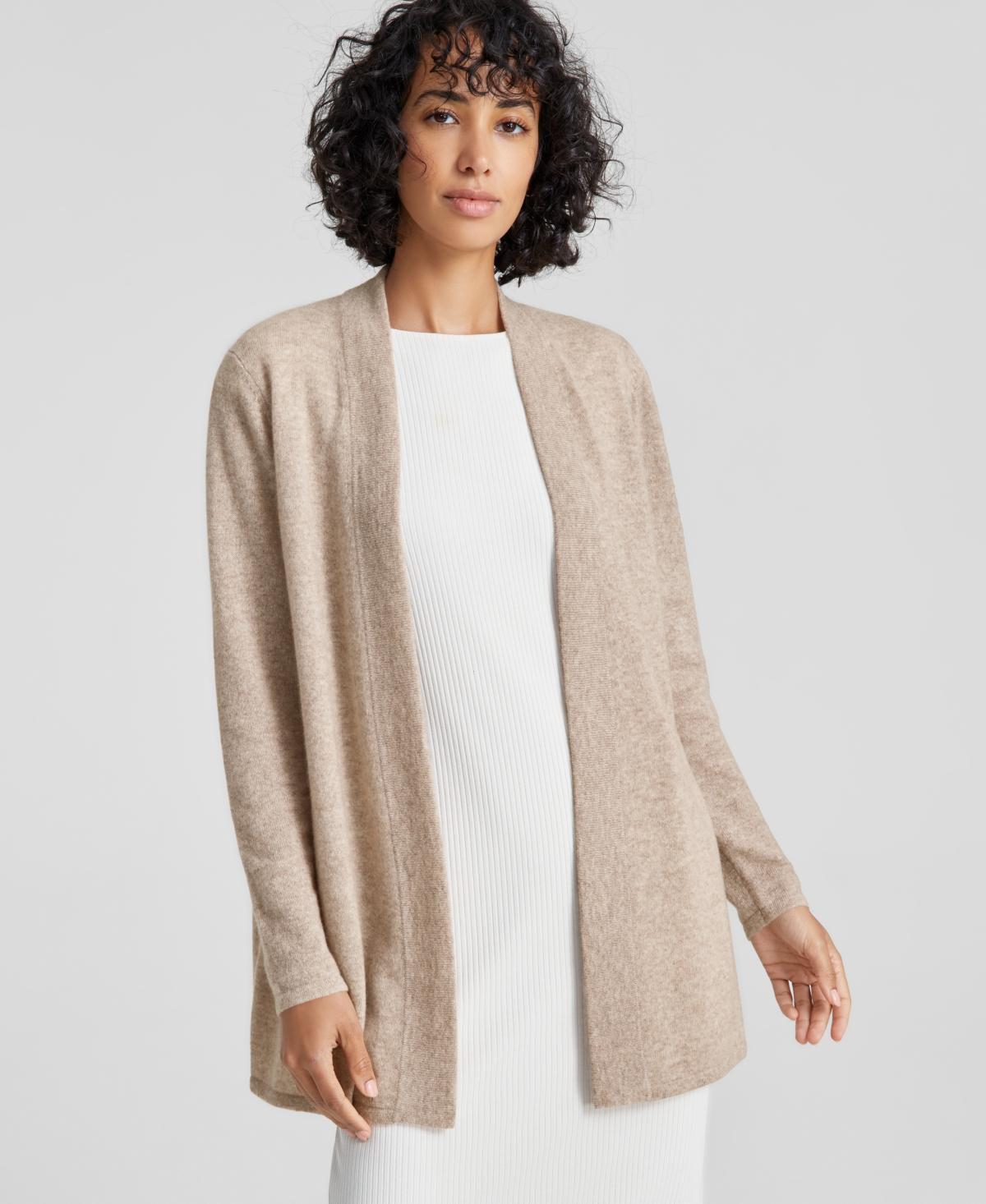 Charter Club Womens 100% Cashmere Duster Sweater, Regular & Petites, Created for Macys Product Image