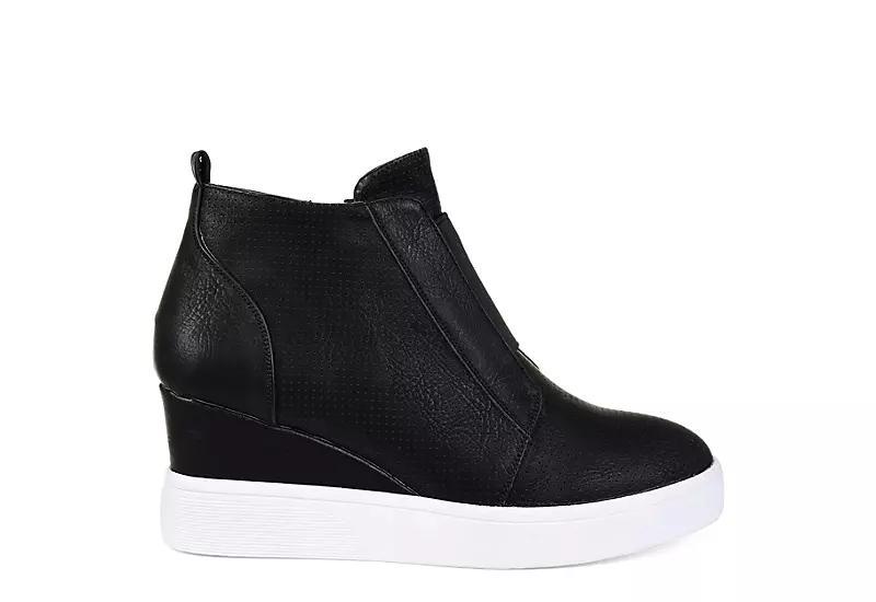 Journee Collection Clara Womens Wedge Sneakers Product Image