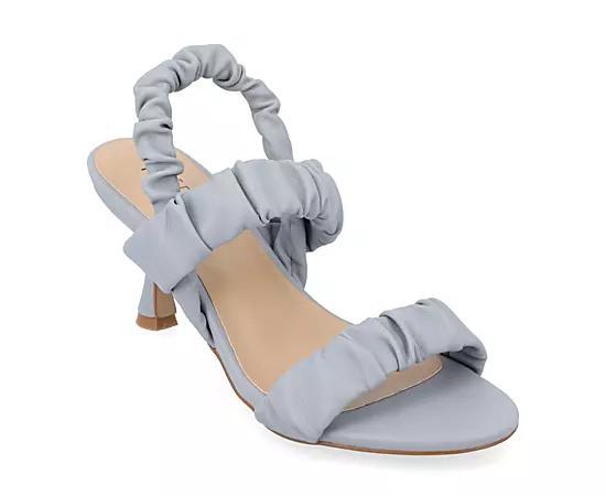 Journee Collection Womens Amaree Ruched Sandals Product Image