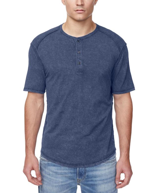 Buffalo David Bitton Mens Kitte Regular-Fit Textured Henley Product Image