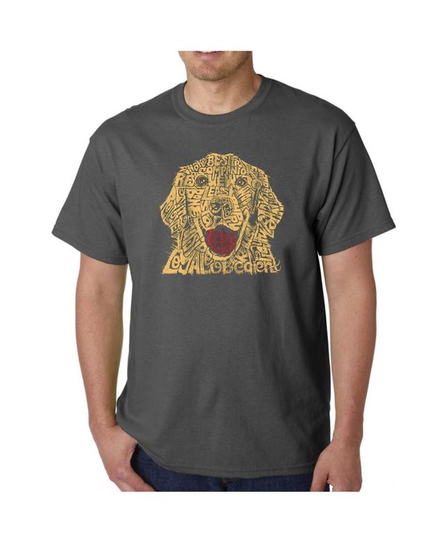 La Pop Art Mens Word Art T-Shirt - Dog Product Image