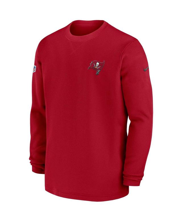 NIKE Men's Red Tampa Bay Buccaneers 2024 Sideline Coaches Long Sleeve Top Product Image