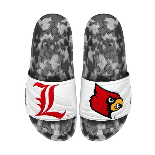 NCAA Louisville Cardinals Slydr Pro White Sandals - White M7/W9 Product Image