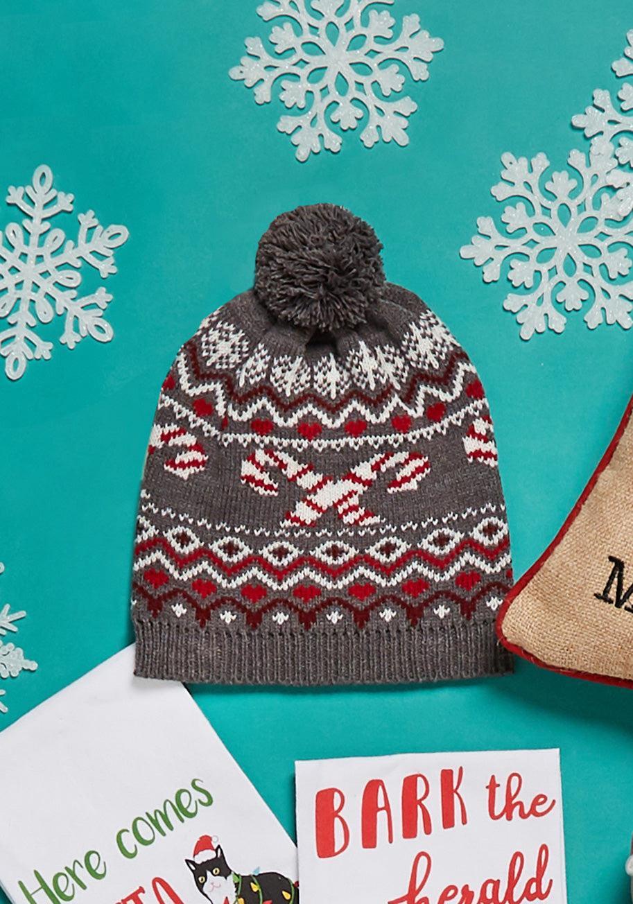 Candy Cane Crossroads Fair Isle Beanie product image