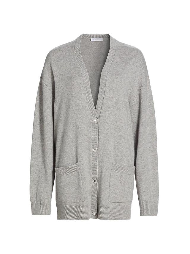 Womens Cashmere Oversized Cardigan Product Image