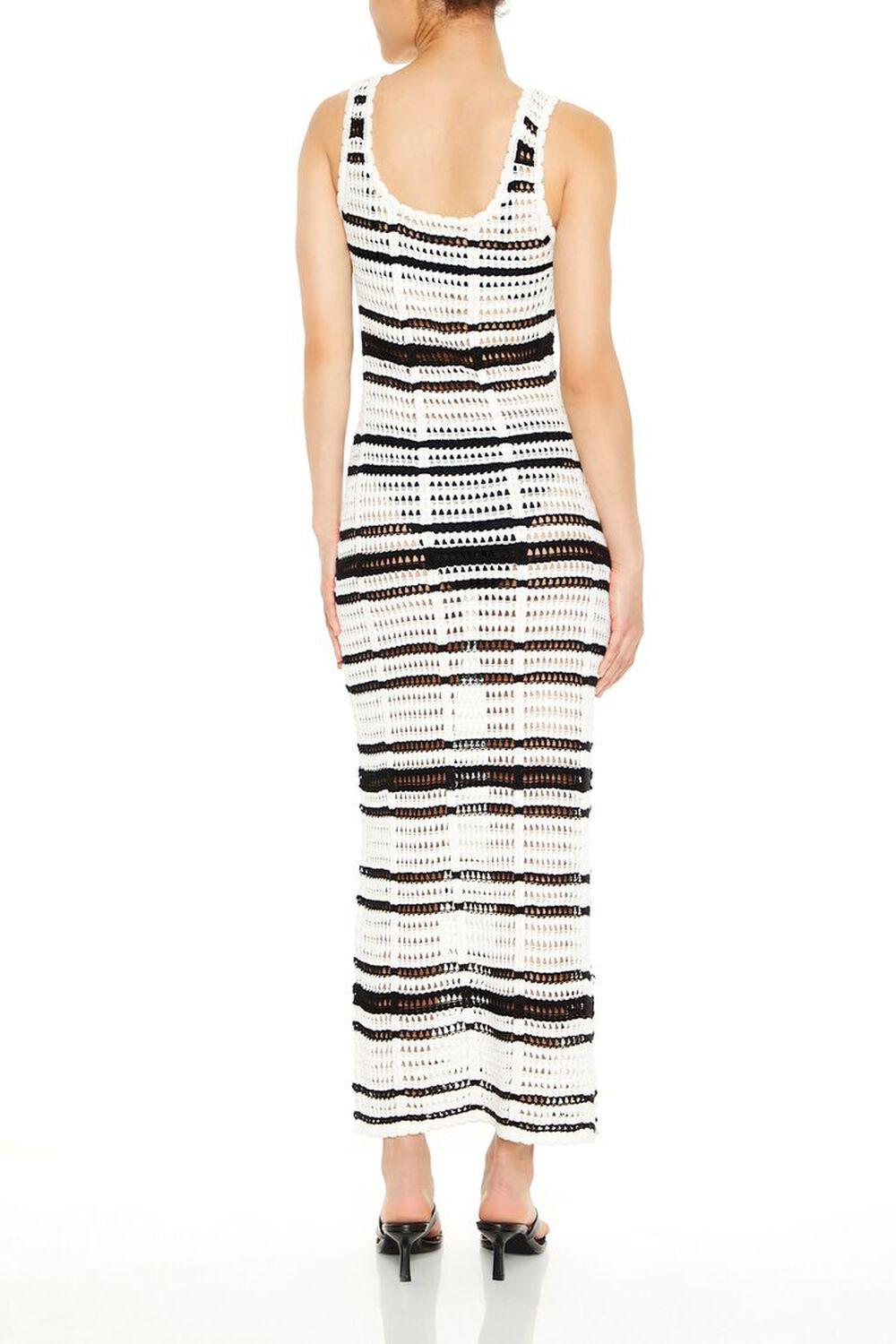 Striped Open-Knit Tank Maxi Dress | Forever 21 Product Image