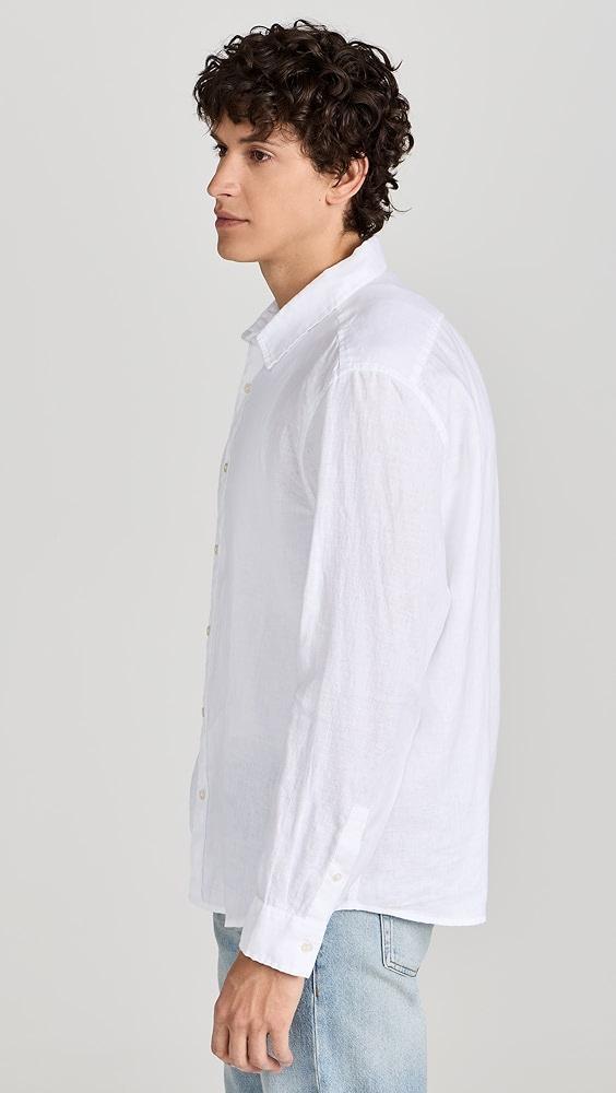 Fair Harbor The Island Long Sleeve Linen Shirt | Shopbop Product Image