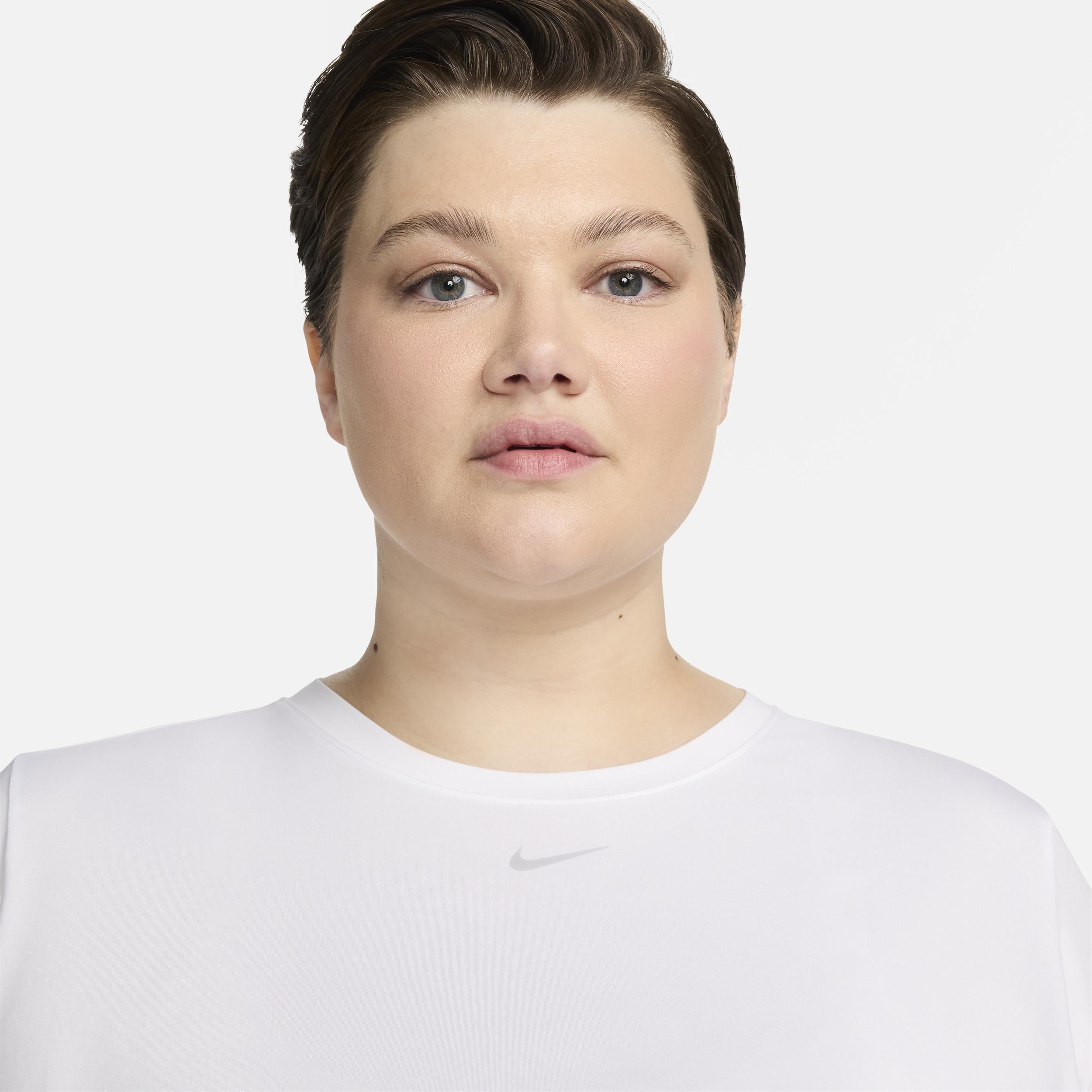 Nike Womens One Classic Dri-FIT Short-Sleeve Top (Plus Size) Product Image