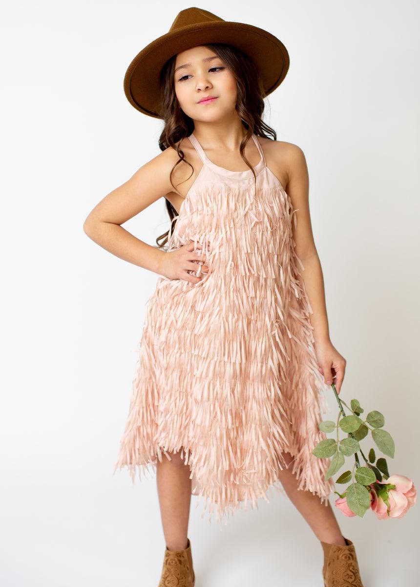 Caleo Dress in Blush Product Image