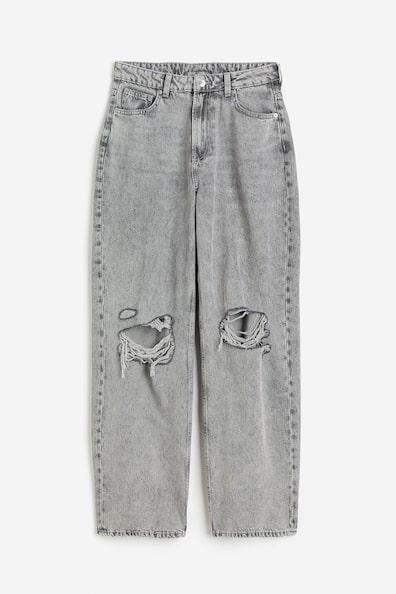 90s Baggy High Jeans Product Image