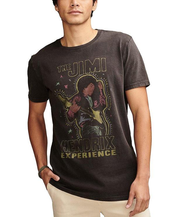 Lucky Brand Short Sleeve Jimi Hendrix T-Shirt Product Image