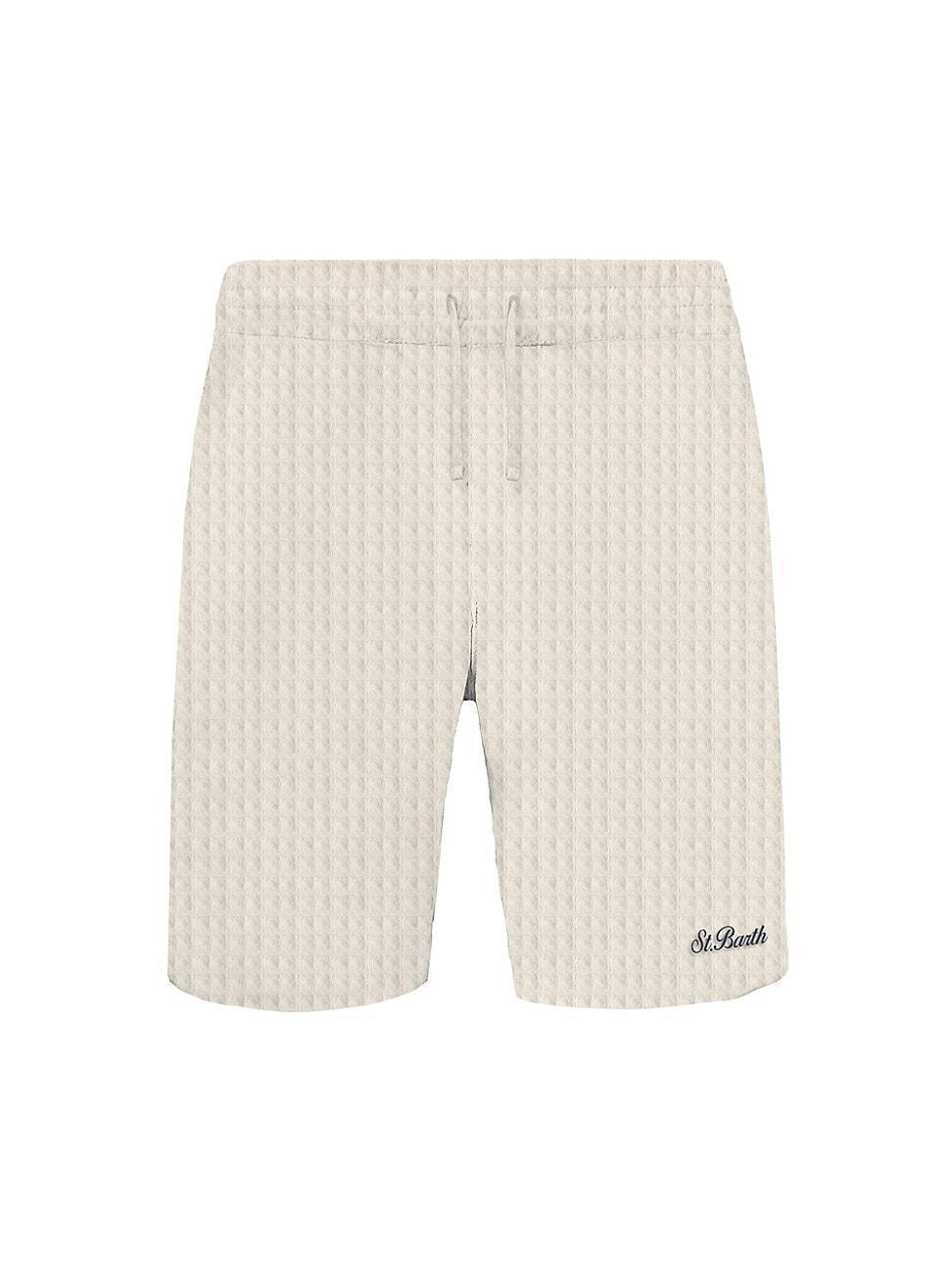 Mens Randle Cotton Waffle-Knit Shorts Product Image