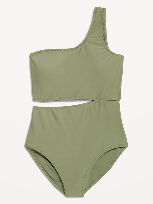 Side Cutout One-Piece Swimsuit Product Image