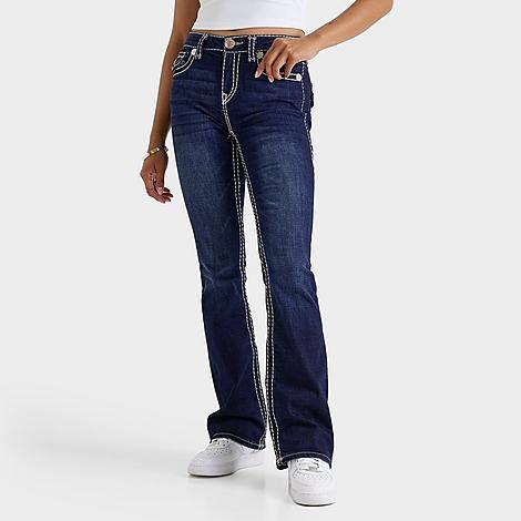 True Religion Womens Becca Lurex Super T Bootcut Jeans Product Image