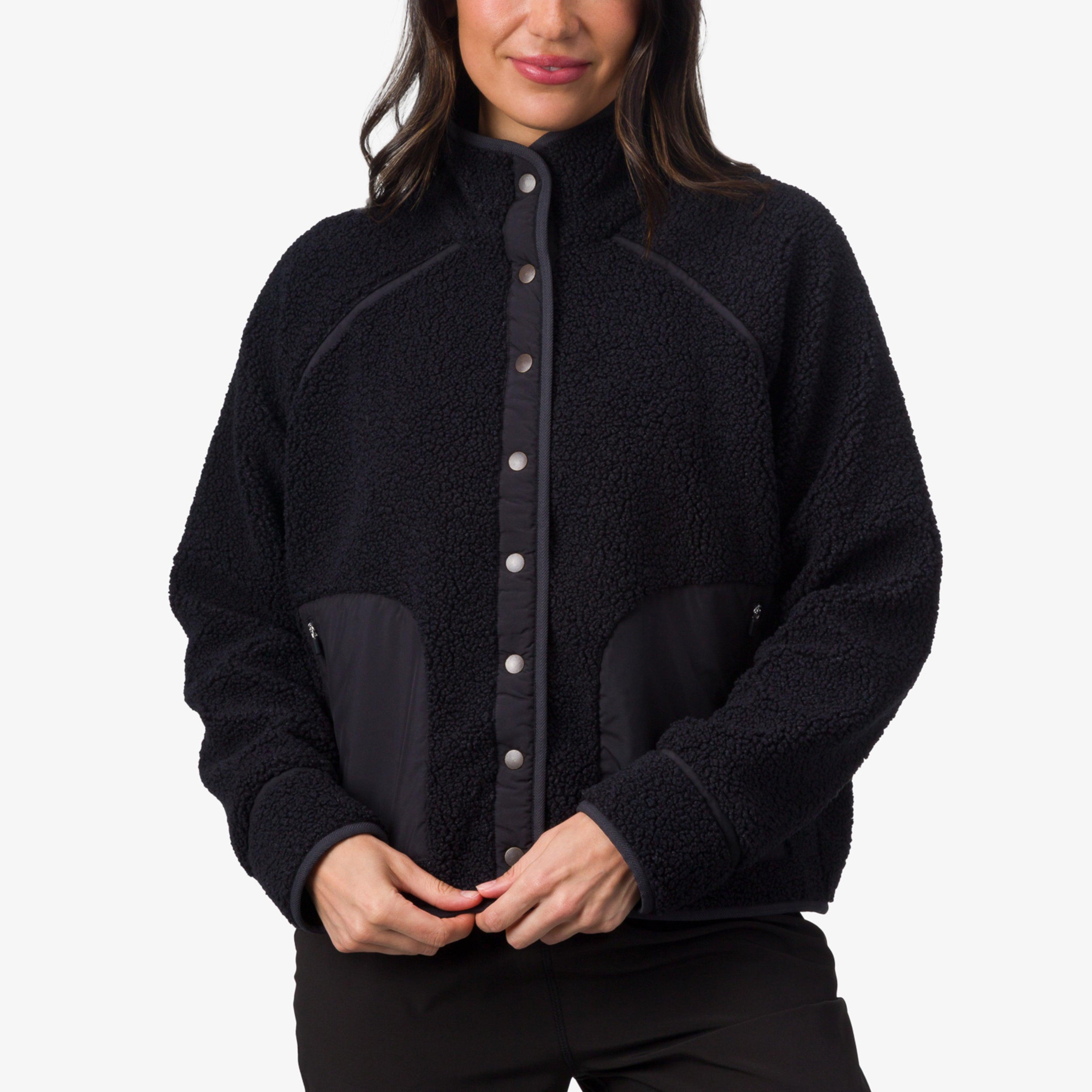 Suzie Sherpa Snap Jacket Product Image