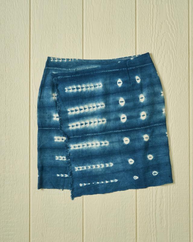 Sarong in Indigo Mud Cloth Product Image