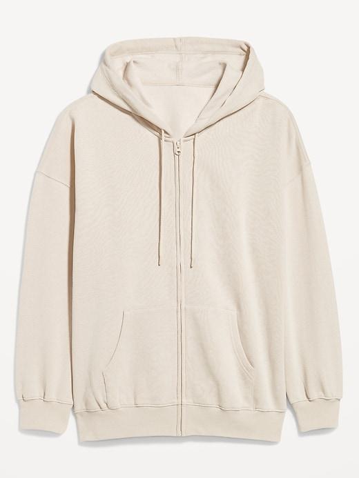 SoComfy Oversized Zip Hoodie Product Image