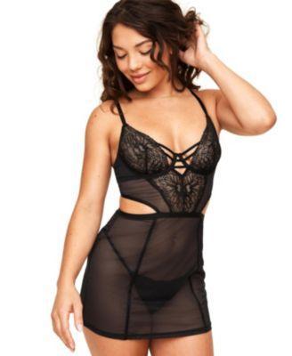 Adore Me Womens Kiera Bodycon Babydoll Lingerie Product Image