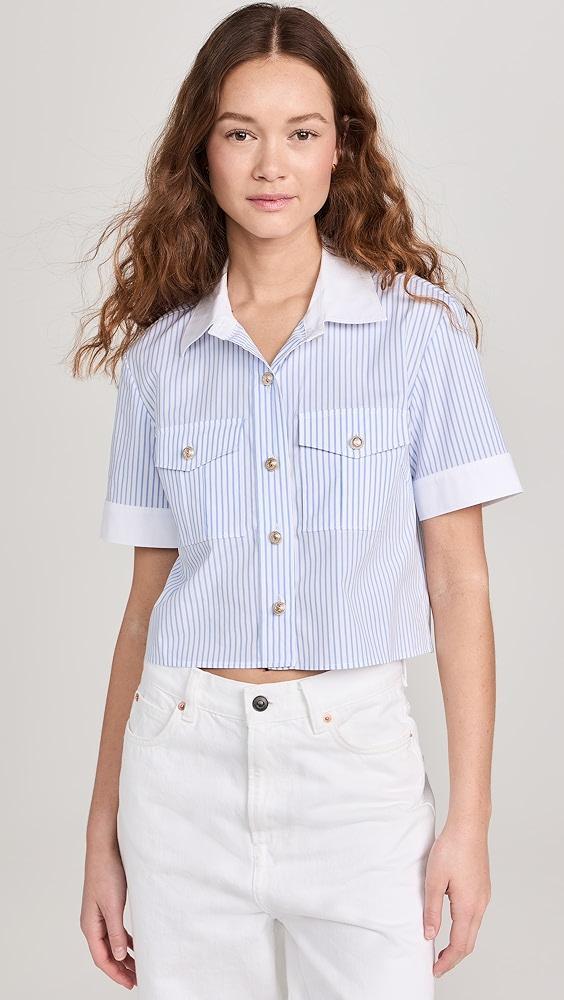 Generation Love Alida Pinstripe Shirt | Shopbop Product Image