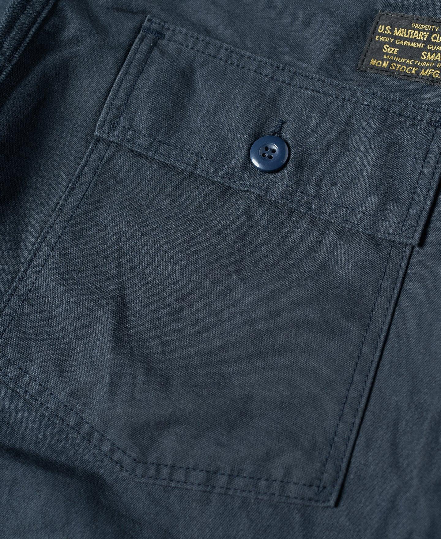 Vietnam War OG-107 Fatigue Utility Shorts - Navy Product Image