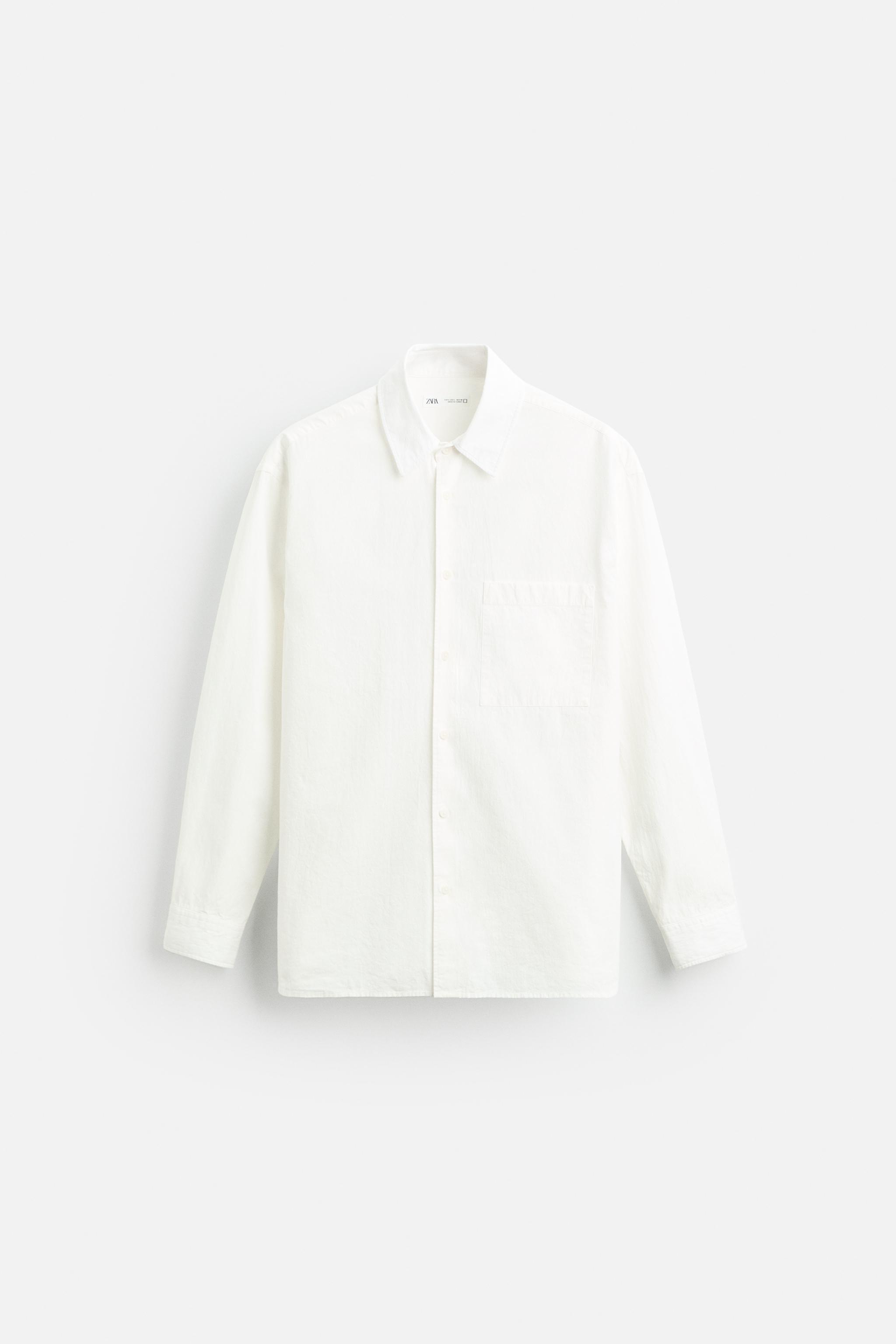 WRINKLED LOOK SHIRT Product Image