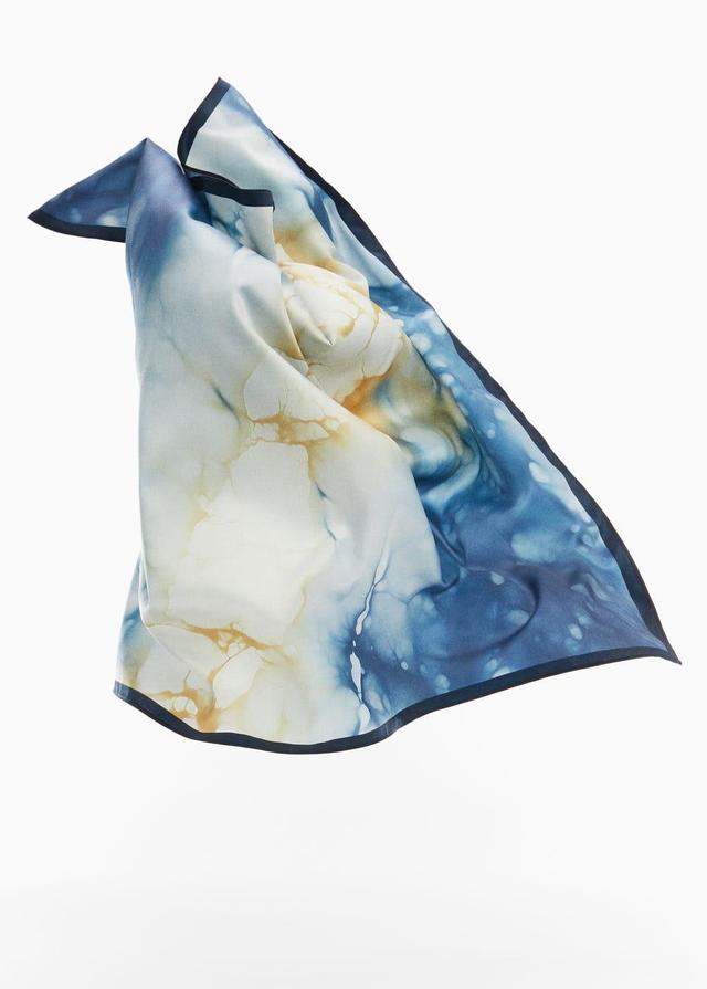 MANGO - Gradient-print scarf - One size - Women Product Image