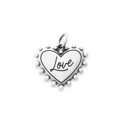 Beaded Heart Love Charm Product Image