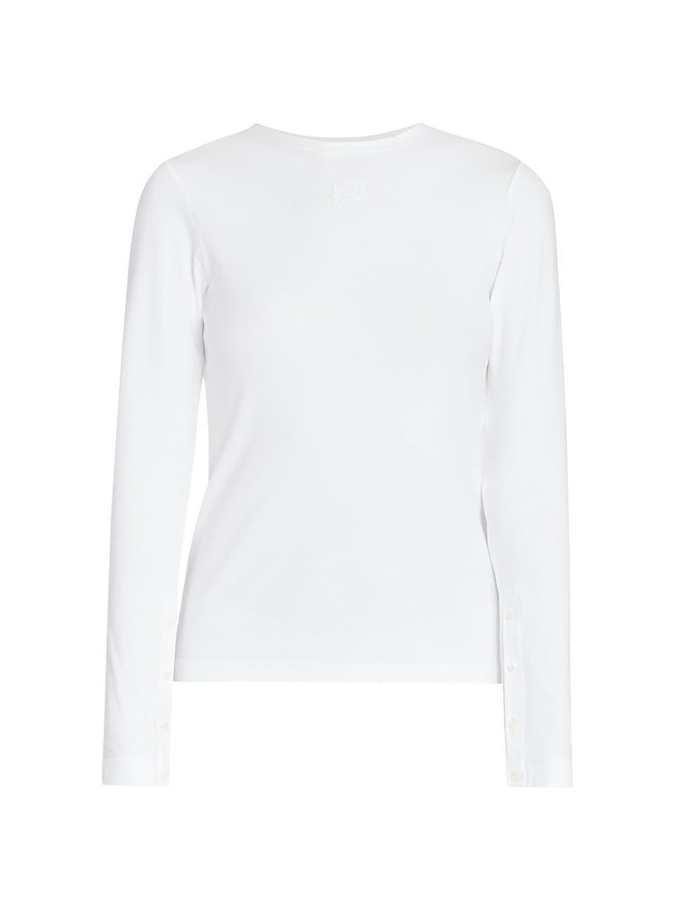 Womens Long-Sleeve Logo Top Product Image