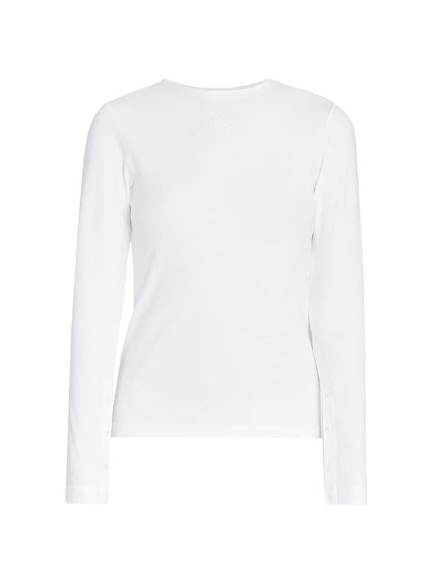 Womens Long-Sleeve Logo Top Product Image