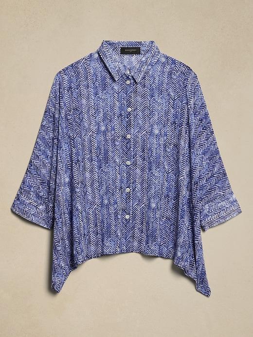 Oversized Drapey Shirt Product Image