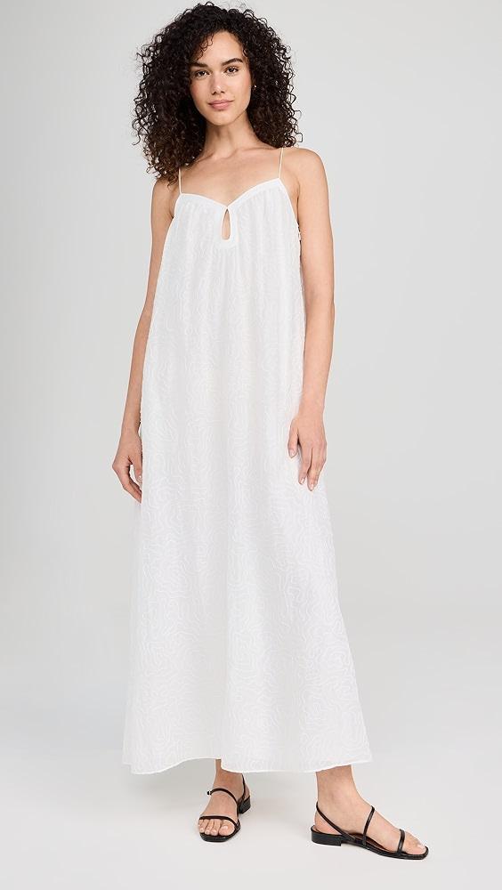 La Ligne Maxi Dress in Squiggle Embroidery | Shopbop Product Image