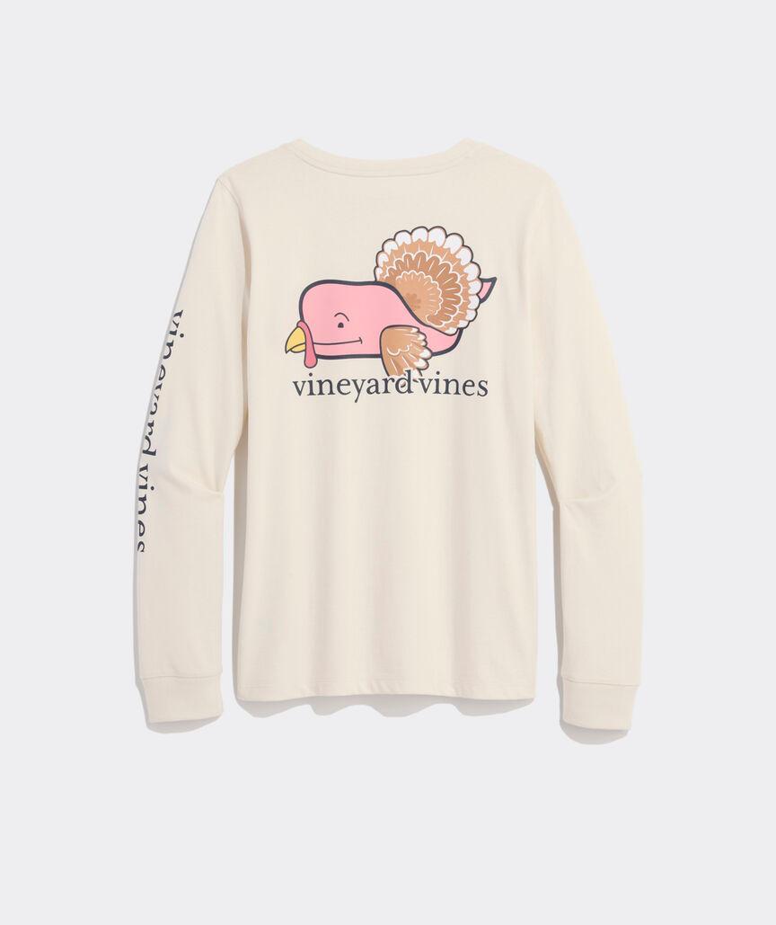 Turkey Whale Long-Sleeve Pocket Tee Product Image